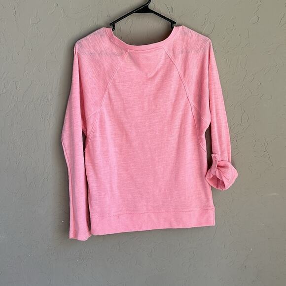 Tommy Hilfiger sport pink long sleeve roll sleeve‎ size small - Picture 5 of 6